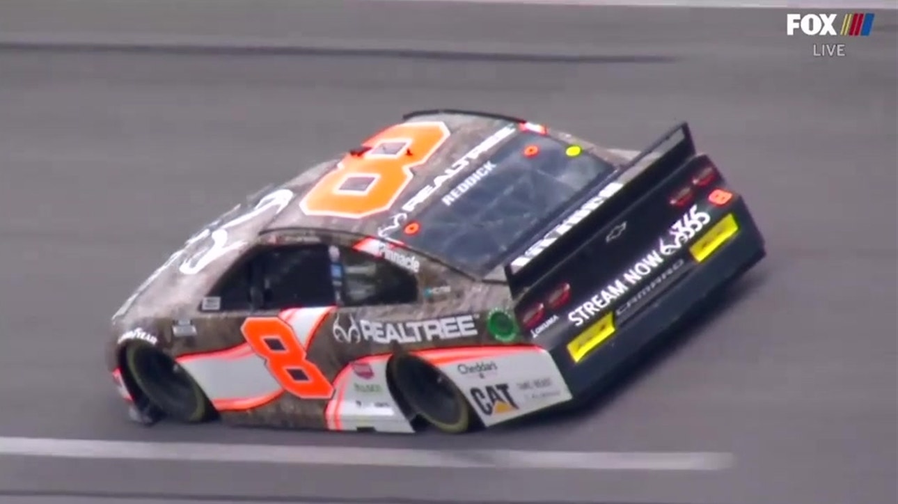 Tyler Reddick wins stage one of the Geico 500 under caution at Talladega Superspeedway