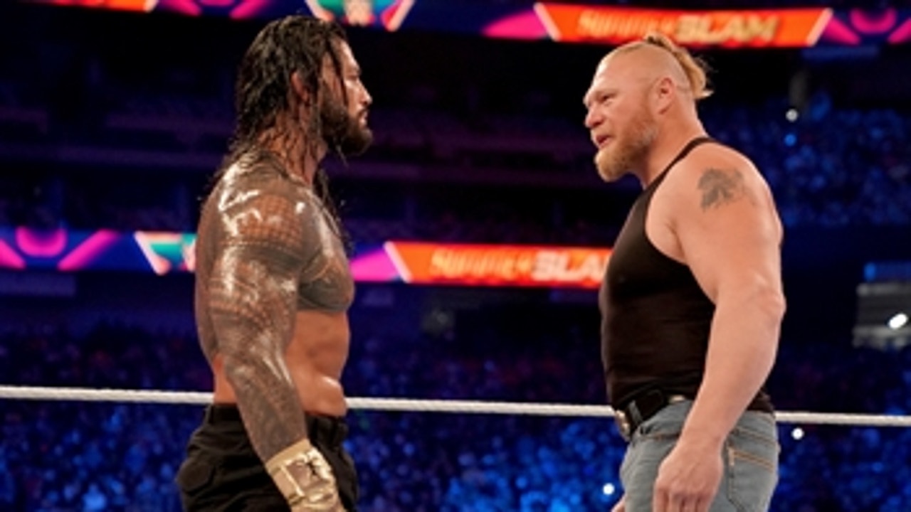Brock Lesnar comes calling for Roman Reigns SummerSlam 2021 WWE Network Exclusive