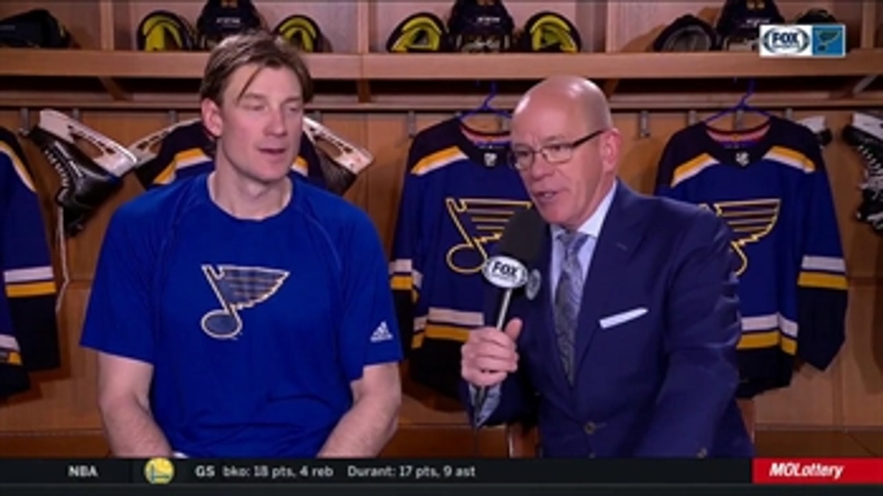 Bouwmeester: 'I feel pretty good, probably better than I have in a couple of years'