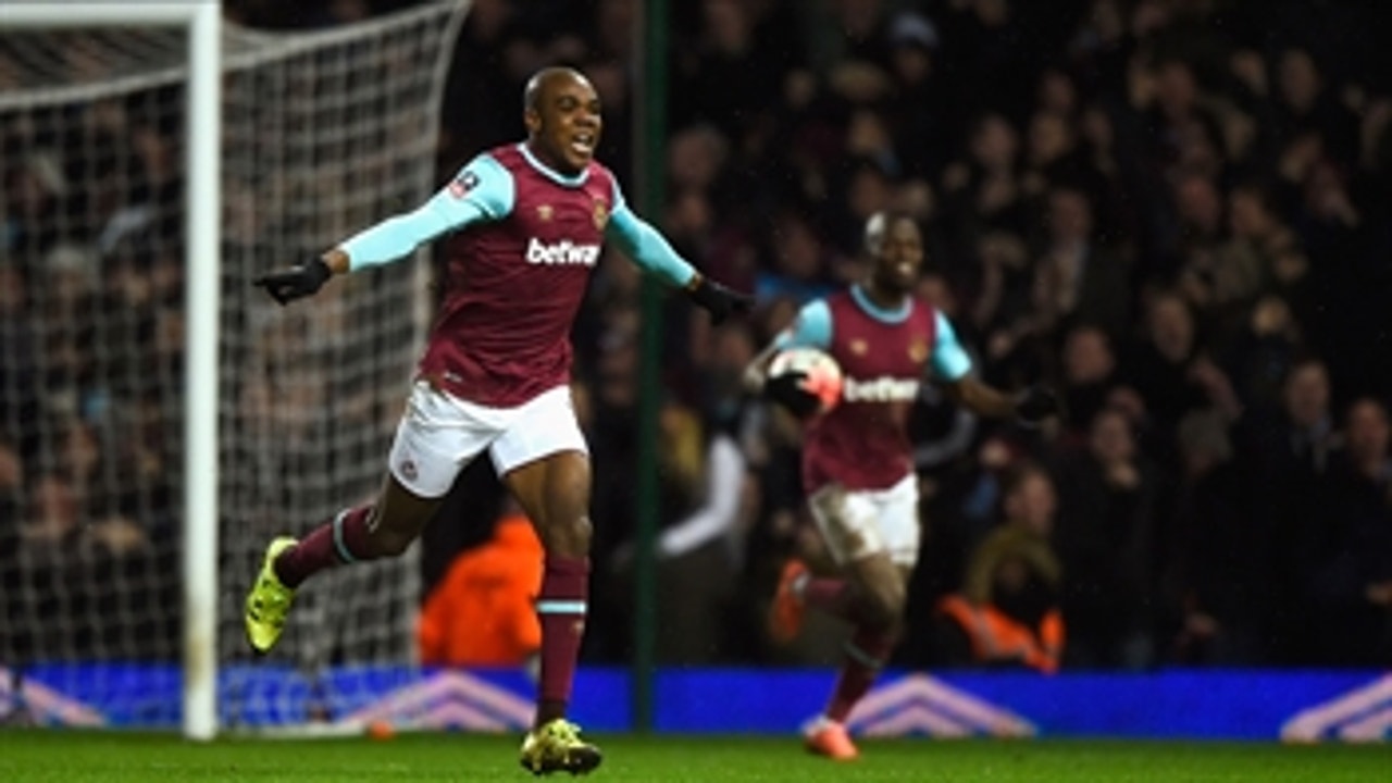 Ogbonna gives the Hammers the late 2-1victory against Liverpool ' 2015-16 FA Cup Highlights