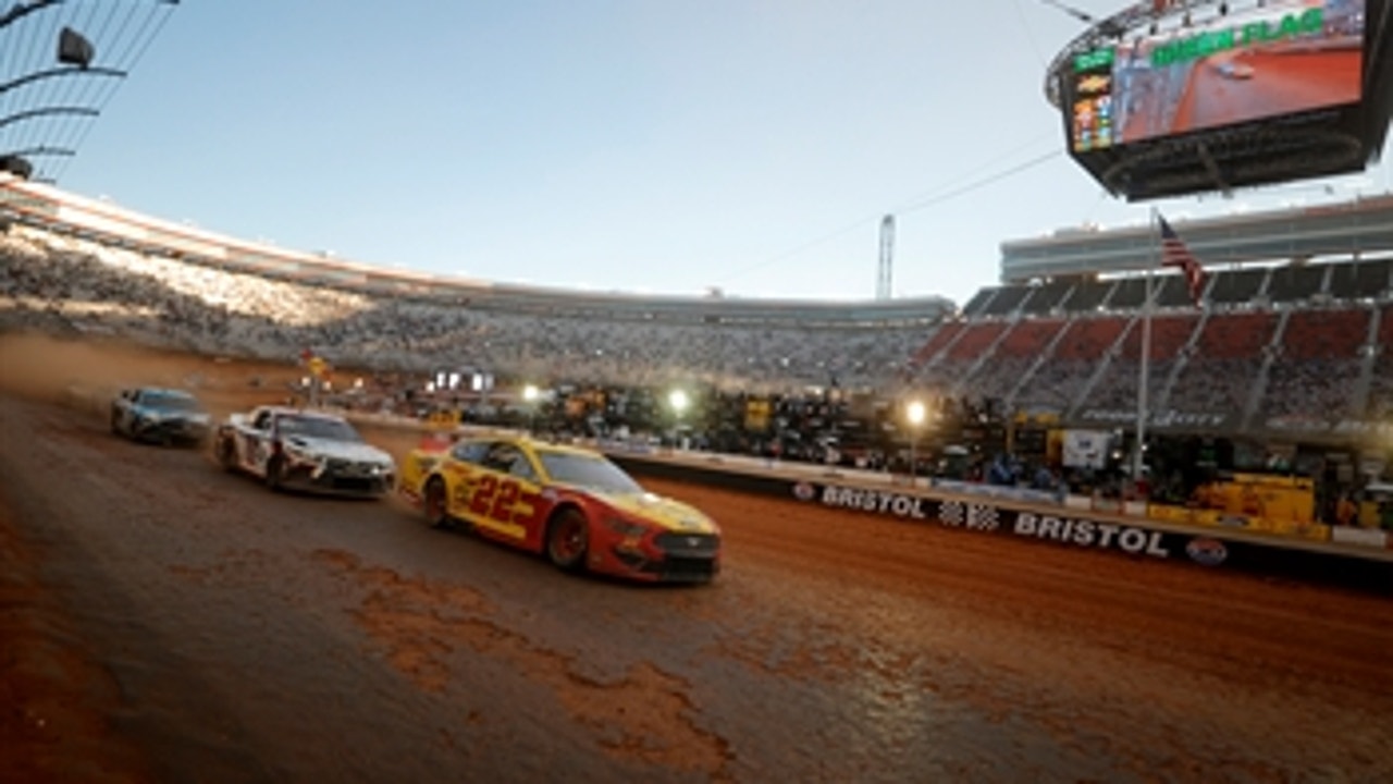 FINAL LAPS: Joey Logano outruns Denny Hamlin in overtime at Bristol