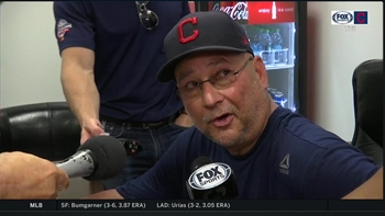 Terry Francona appreciated how Shane Bieber battled vs. Rangers