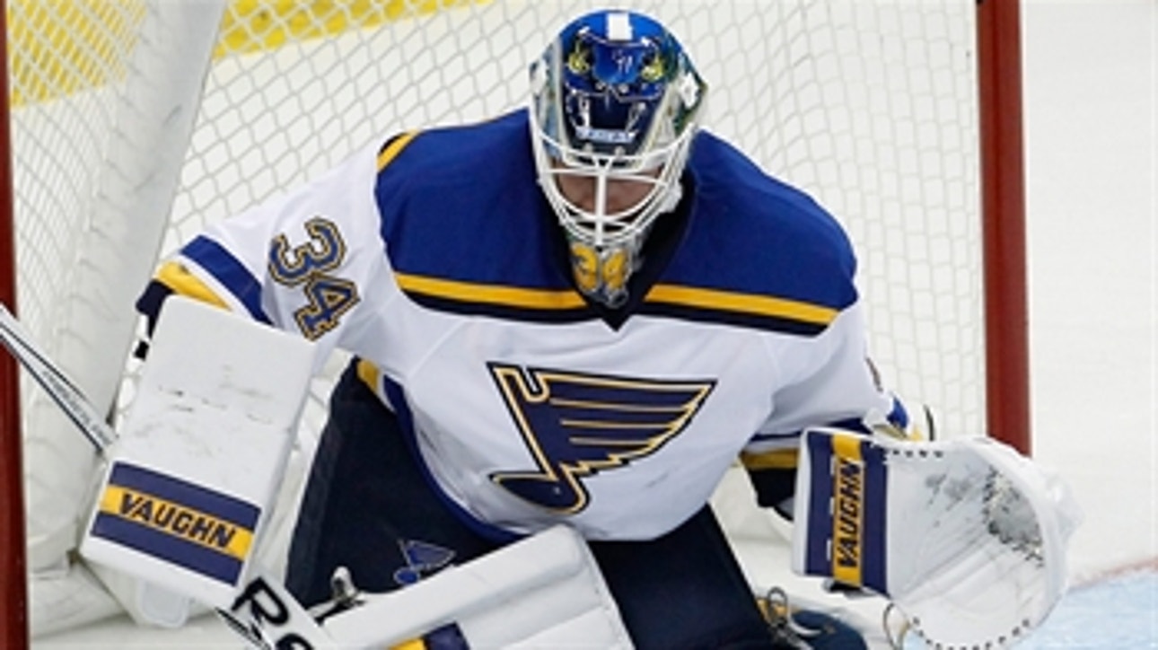 Blues' Jake Allen is comfortable with timeshare in net