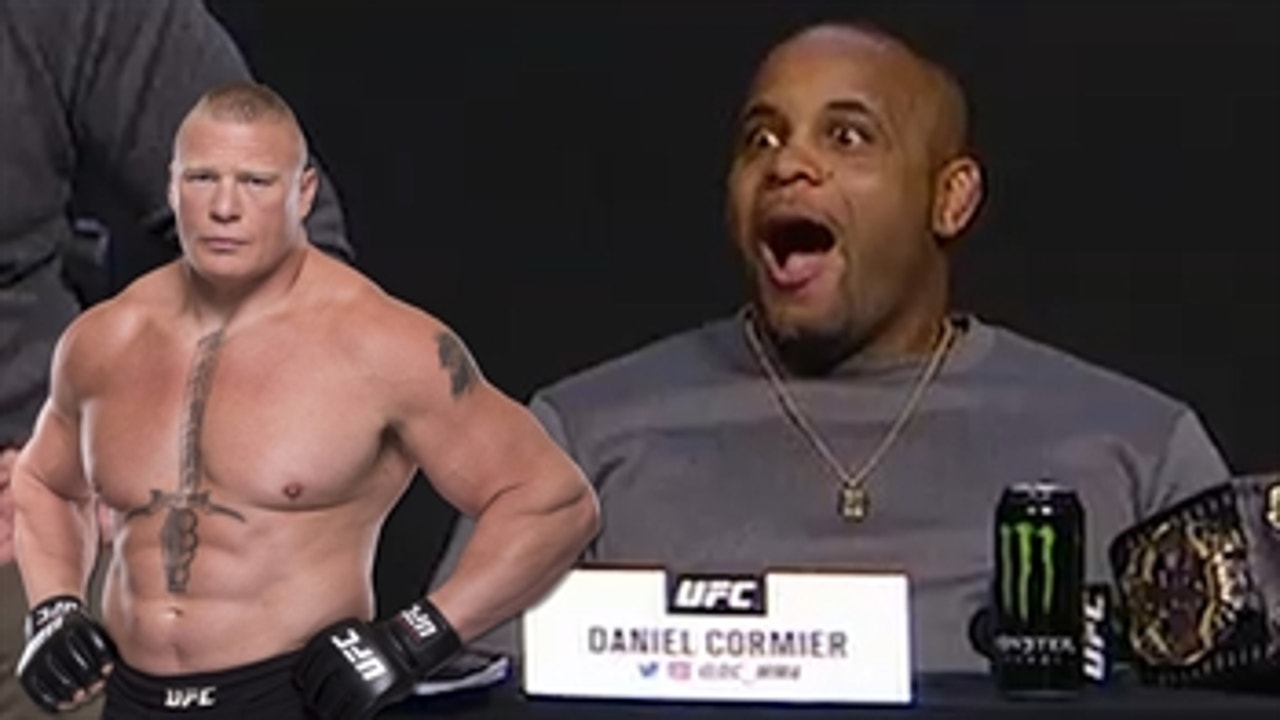 Daniel Cormier would love the chance to fight Brock Lesnar ' The Tap
