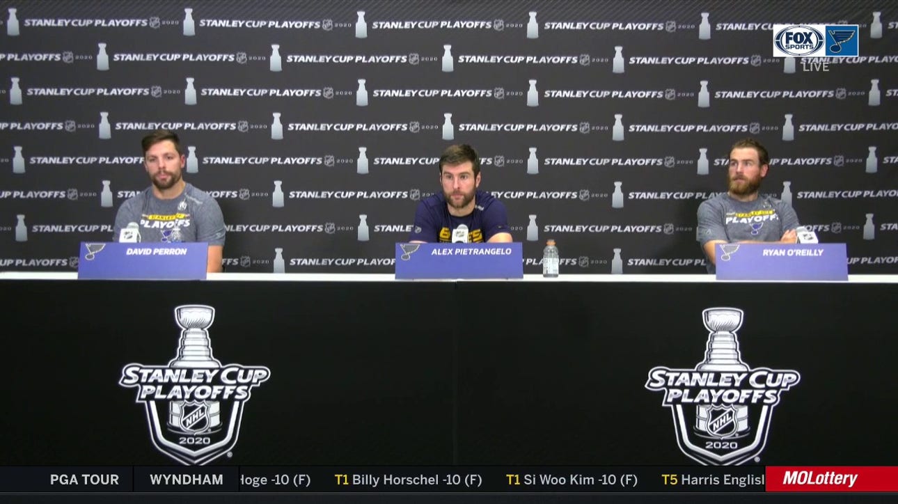 Perron, Pietrangelo and O'Reilly react after Blues' loss to Canucks