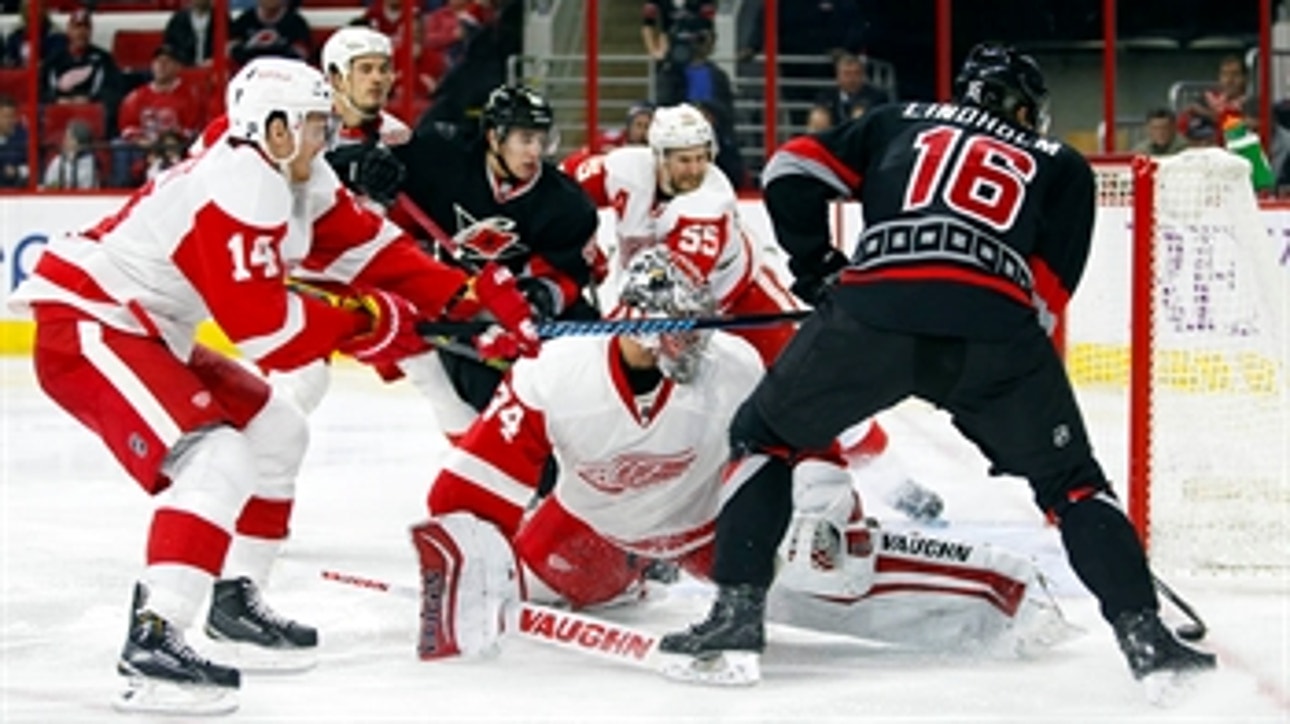 Hurricanes can't get it done against Red Wings