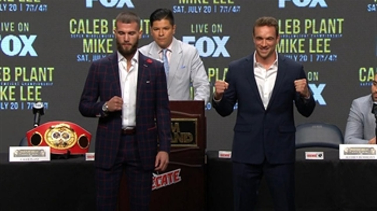 Watch the Full Caleb Plant vs Mike Lee Press Conference from Las Vegas ' PBC on FOX