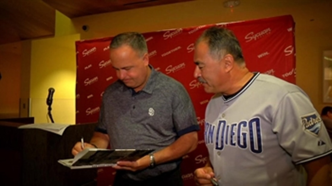 Andy Green, Don Orsillo and Ryan Buchter meet fans at Sycuan Casino