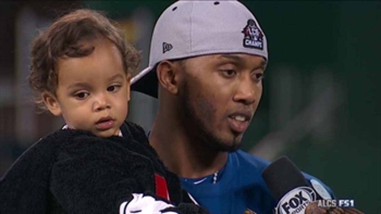 Yost & Escobar celebrate the Royals' second-straight World Series birth