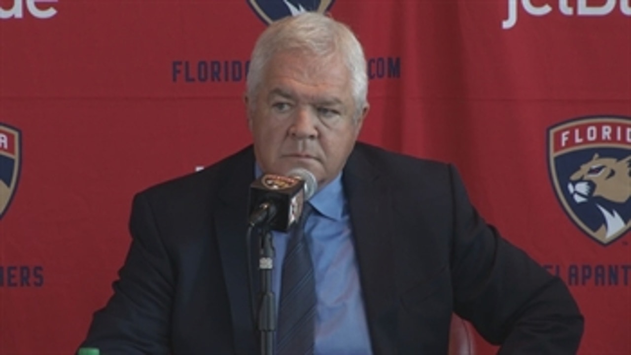 Dale Tallon says Florida Panthers  front office will operate with one voice