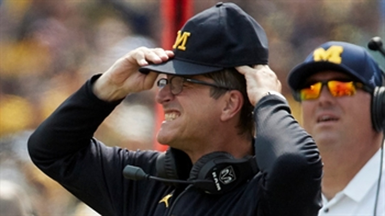 Colin says Jim Harbaugh entered the Big 10 at the 'toughest time in 30 years'