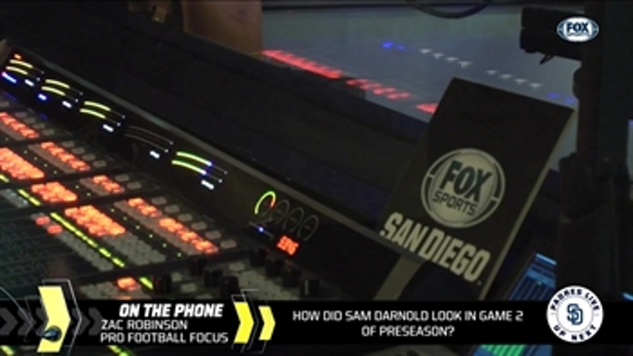 Pro Football Focus's Zac Robinson evaluates Sam Darnold's preseason performance