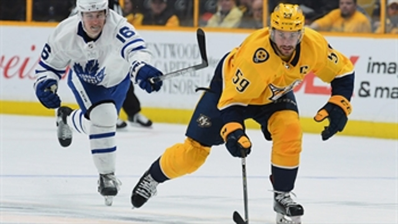 Predators LIVE To Go: Nashville's 15-game point streak ends in loss to Maple Leafs