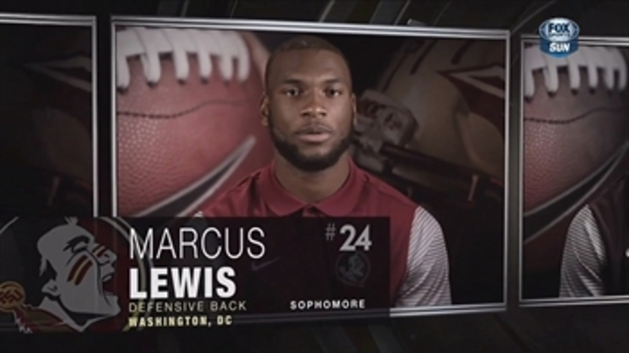 Inside the Helmet: FSU defensive back Marcus Lewis