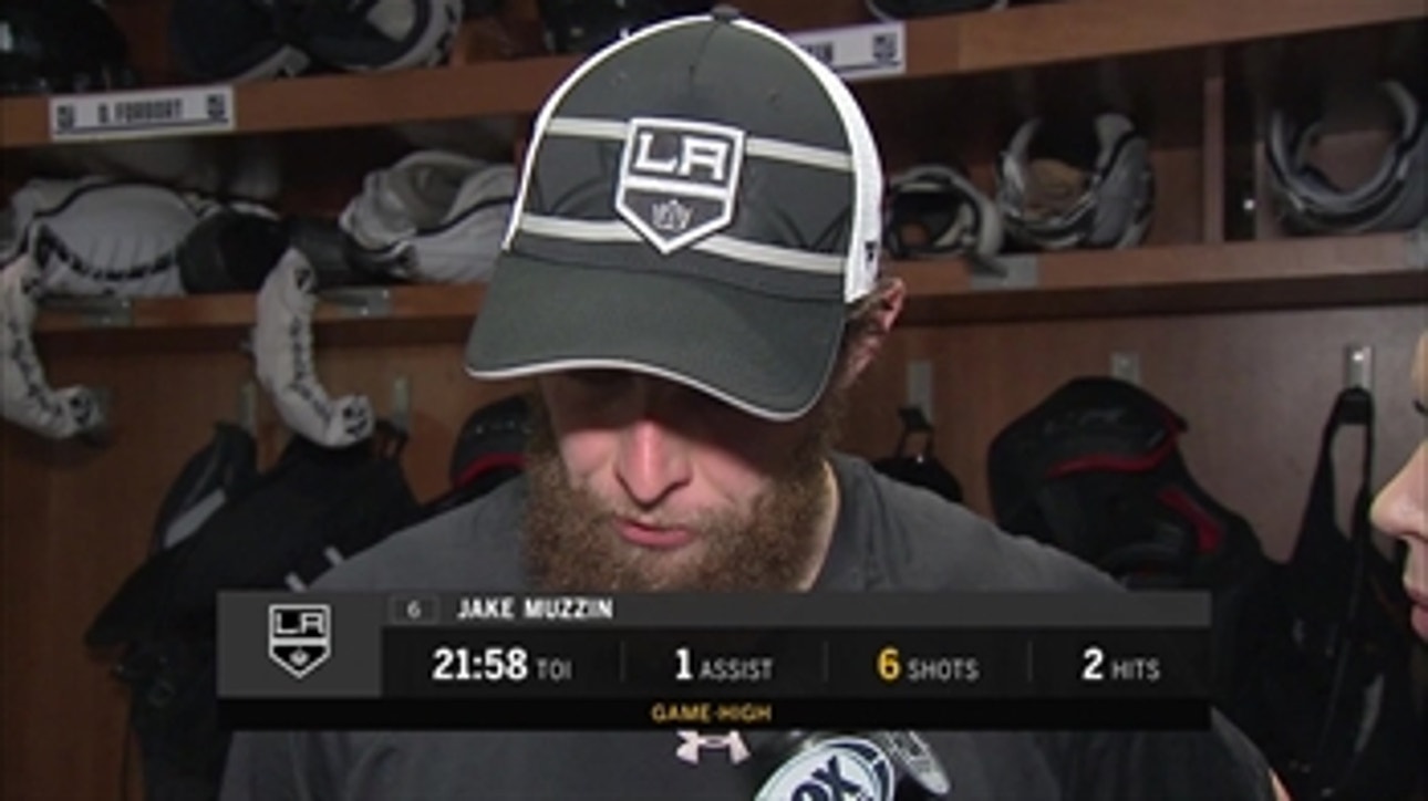 Jake Muzzin: We couldn't get back into it; it's disappointing