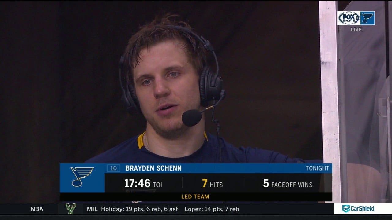 Schenn: Blues 'got to be ready' as road trip moves forward