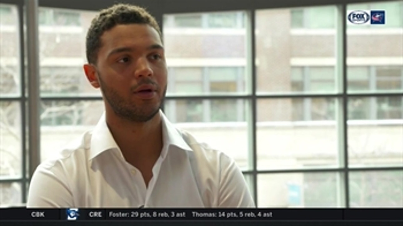 Seth Jones honored to be Blue Jackets' Hockey Is For Everyone ambassador