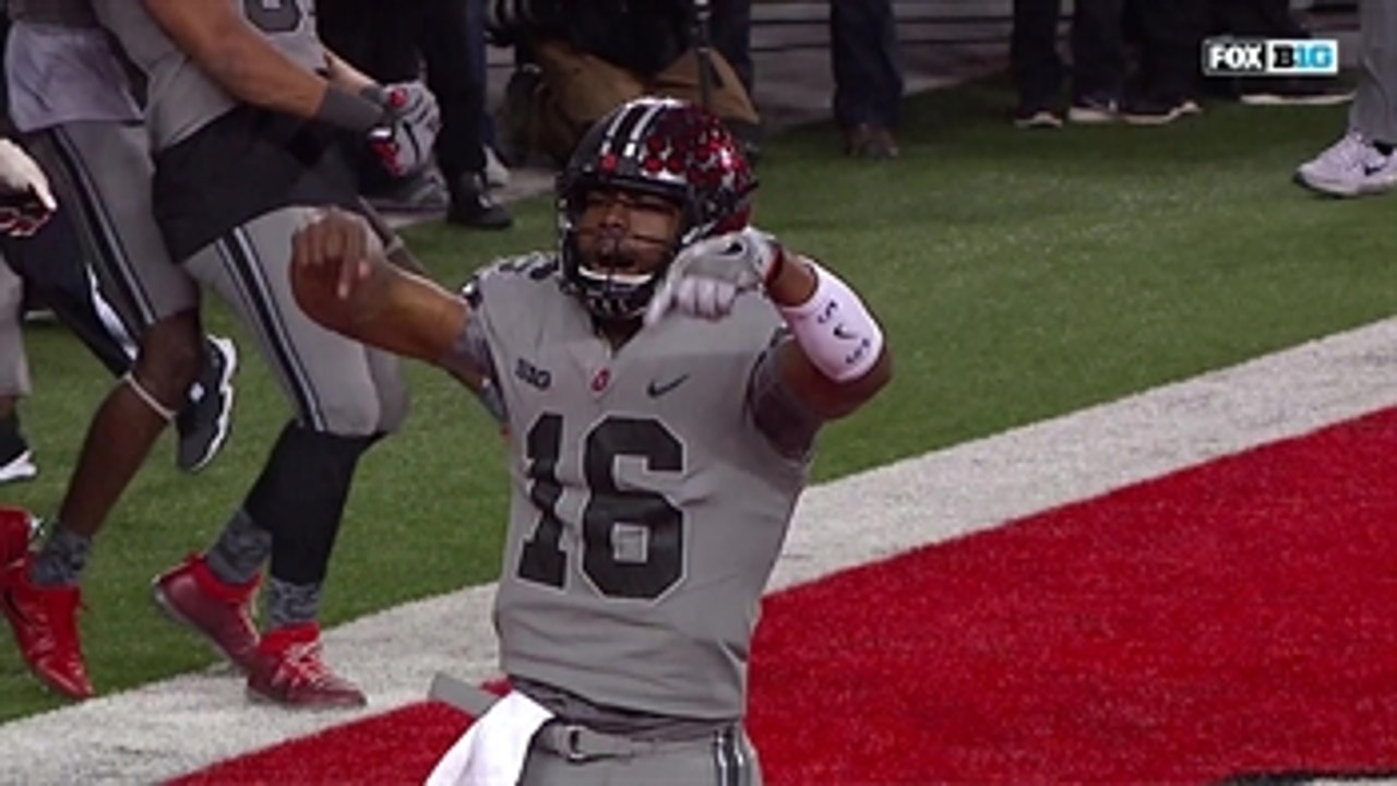 J.T. Barrett shows why he's deserving of the Heisman with this go-ahead touchdown pass