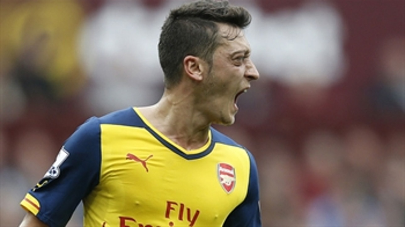 Ozil doubles Arsenal's lead