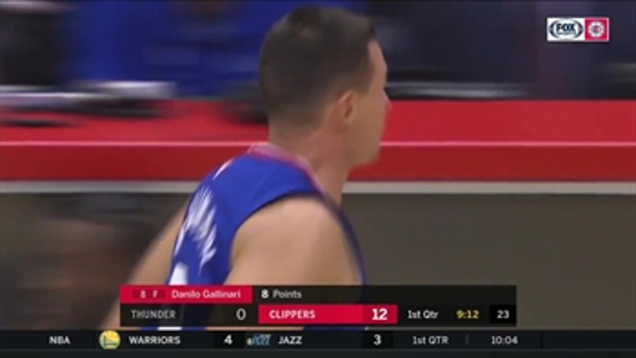 HIGHLIGHTS: Clippers Surge Ahead in 4th to Top Thunder 108-92