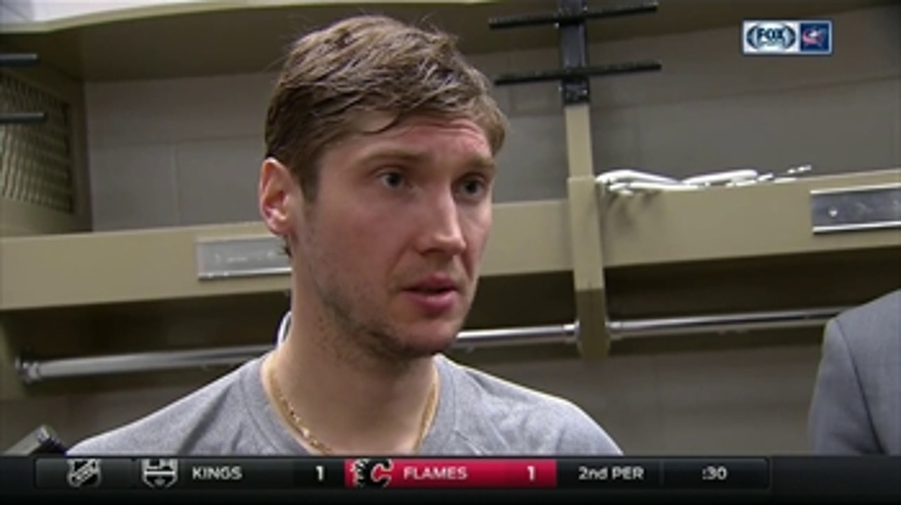 Does Sergei Bobrovsky feel the best he has all season?