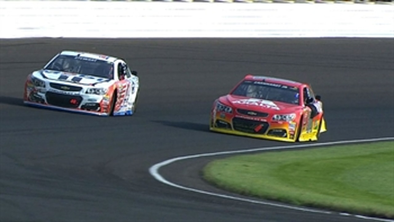 CUP: Tony Stewart and Jeff Gordon's Final Lap - Indianapolis 2016