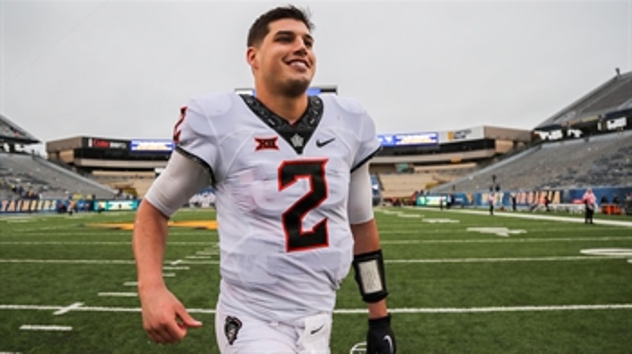 Mason Rudolph and No. 11 Oklahoma State crush the No. 22 West Virginia Mountaineers 50-39