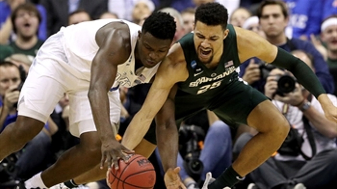 Shannon Sharpe lays out how Michigan State was able to upset Zion Williamson and Duke