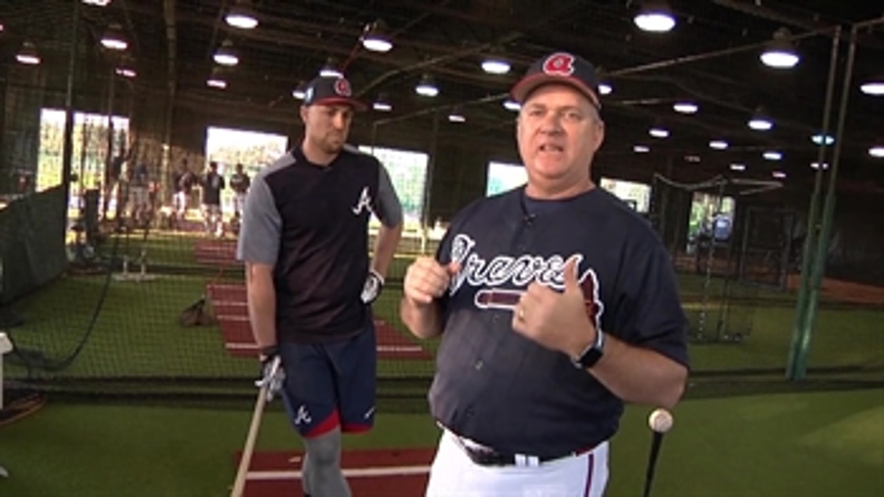 Chopcast LIVE: Kevin Seitzer gets Braves back to basics with these hitting drills