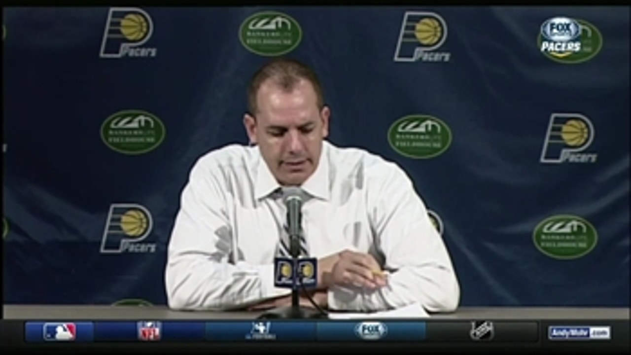 Vogel admits Hornets weren't 'a good matchup' based on where Pacers are right now