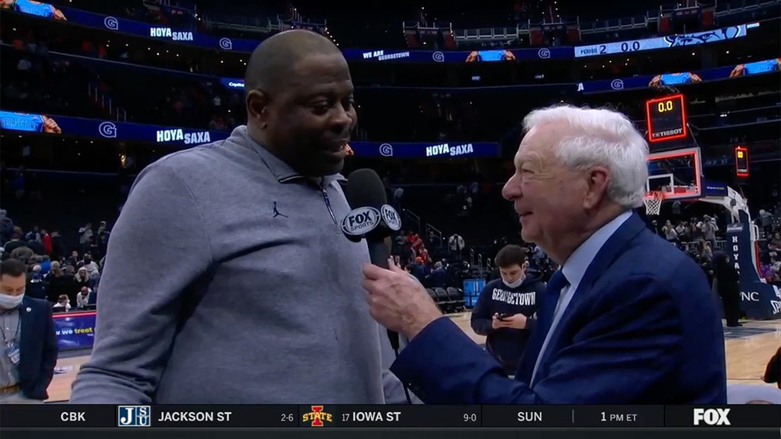 'He's the MVP of the Big East! - Patrick Ewing discusses Aminu Mohammed and Big East rivalry classic
