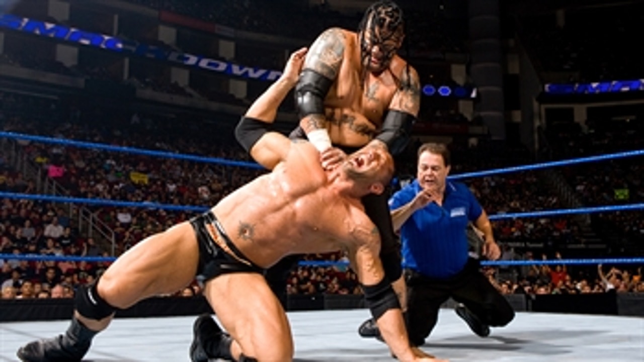 Batista vs. Umaga: SmackDown, June 27, 2008 (Full Match)
