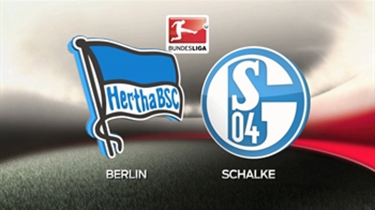 Hertha BSC Berlin vs. FC Schalke 04 ' 2016-17 Bundesliga Highlights