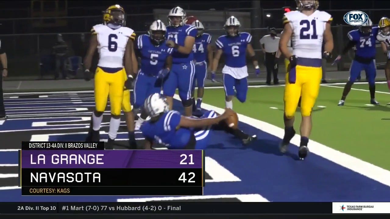 HIGHLIGHTS: La Grange vs. Navasota | High School Scoreboard Live