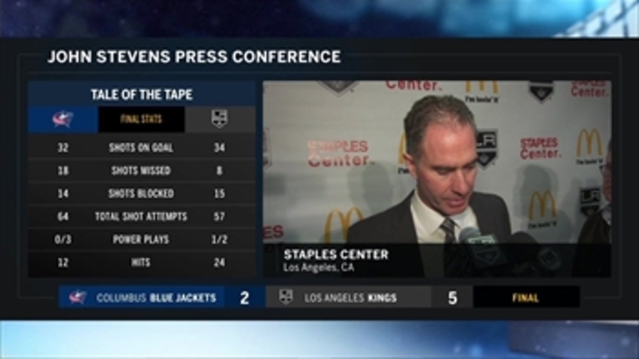 LA Kings Live: 'We weren't trying to change anything tactically, our whole game pace had to come up a step and it did'