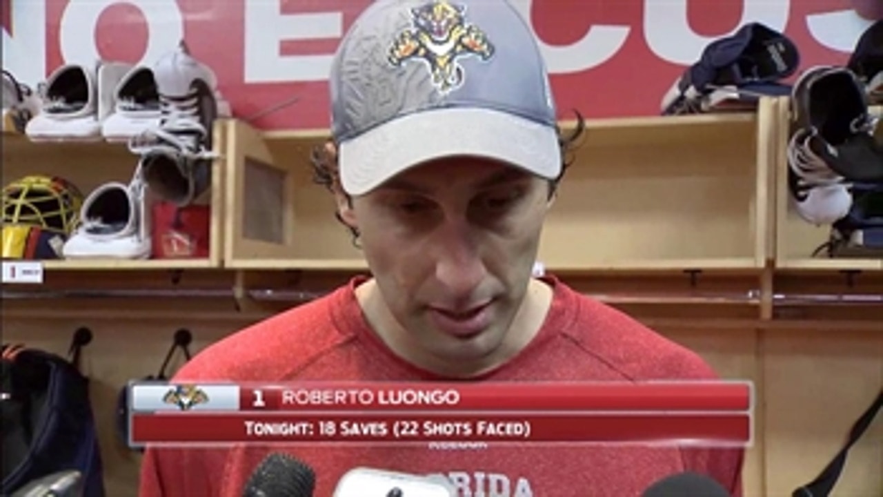 Roberto Luongo: 'We had a goal in mind and we fell short'