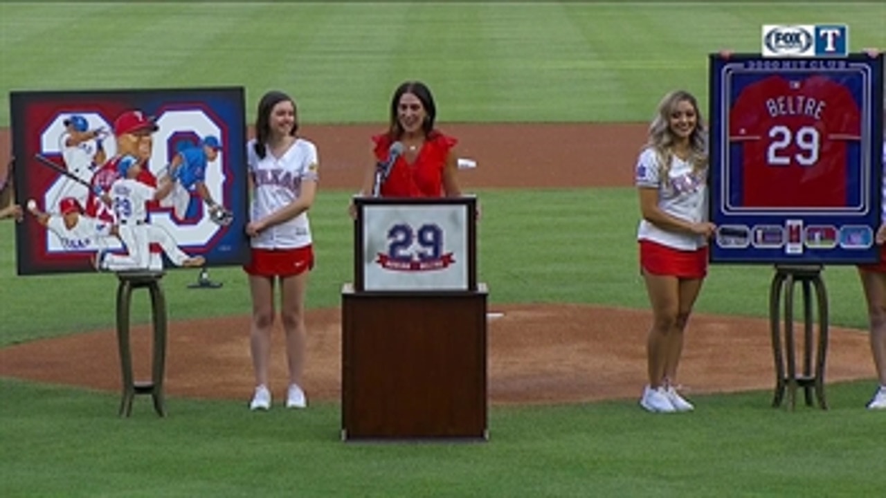 Everyone who wore the No. 29 ' Adrian Beltre Retirement Ceremony