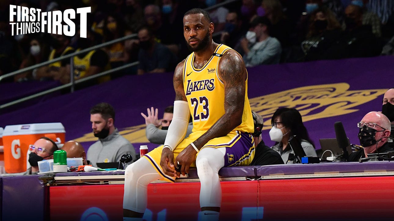 Nick Wright: Lakers didn't have 'Playoff LeBron James' in this loss to Suns | FIRST THINGS FIRST