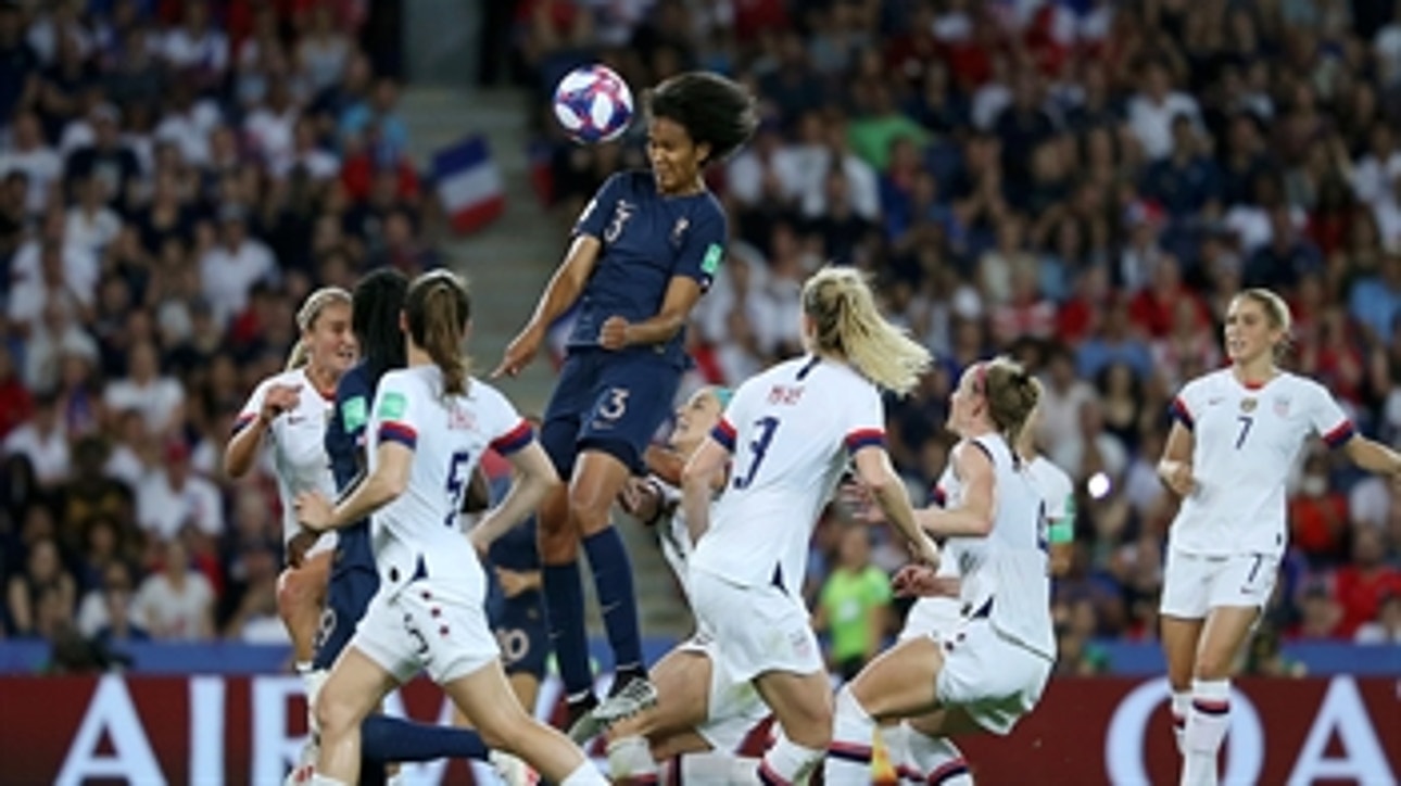 France's Wendie Renard pulls one back vs. the United States ' 2019 FIFA Women's World Cup™