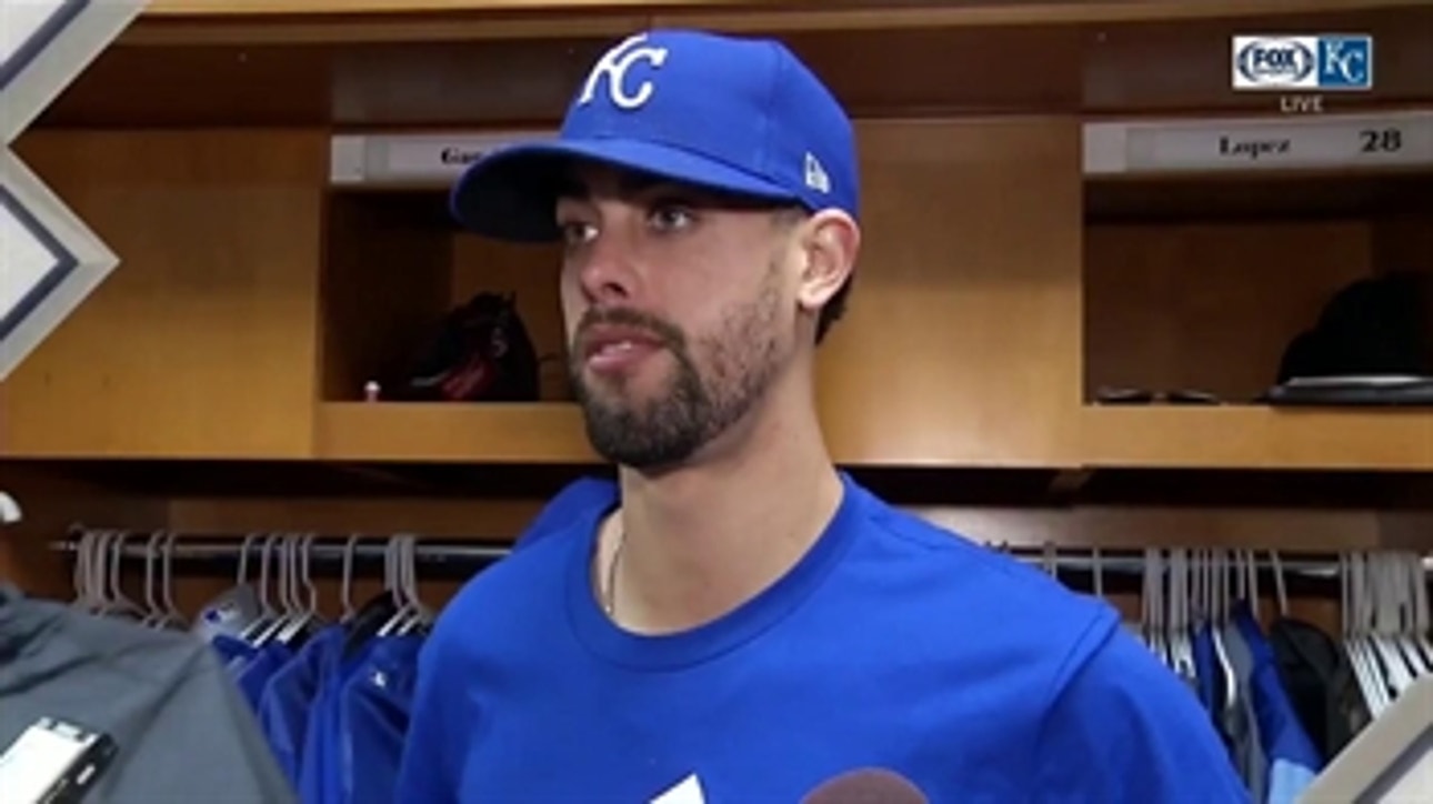 López on Royals' energy:  'I feel like I got to bring some'