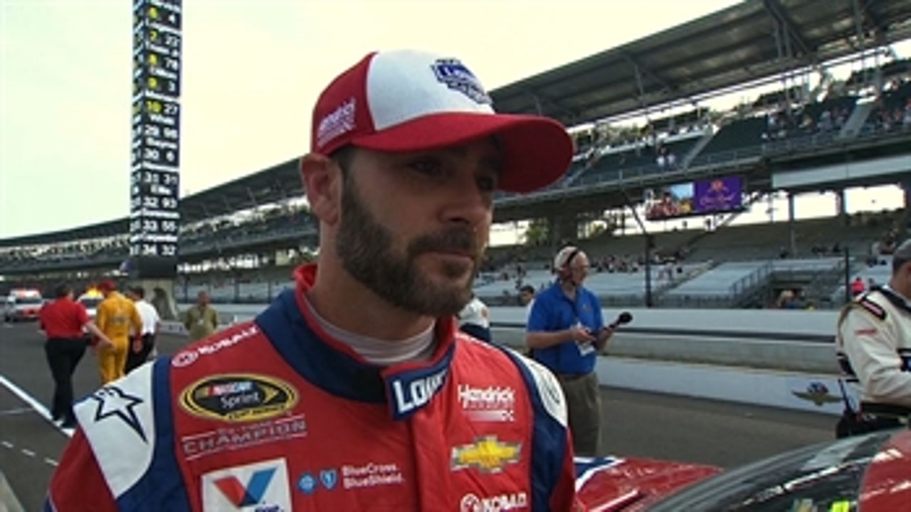 Jimmie Johnson Finishes 3rd at Indianapolis