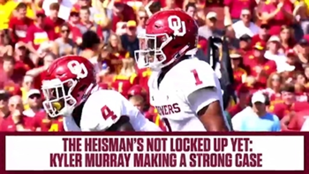 Kyler Murray is making a strong case that he should win the Heisman Trophy