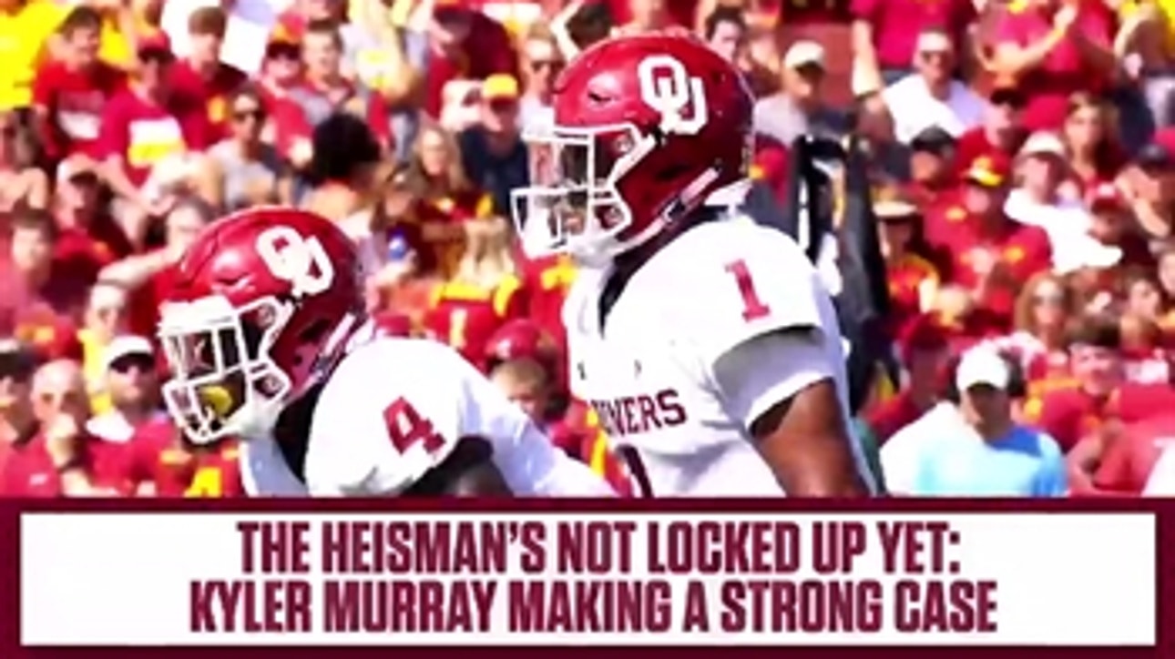 Kyler Murray is making a strong case that he should win the Heisman Trophy