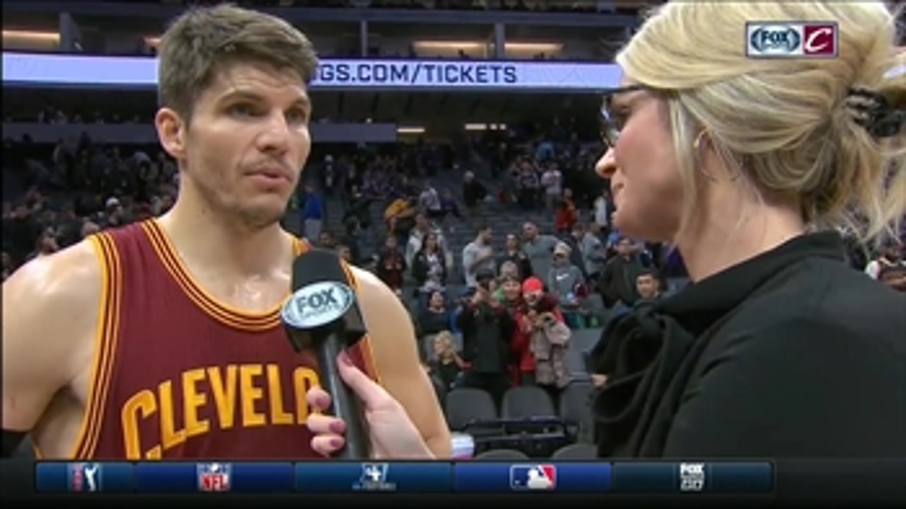 Even after a big game, Kyle Korver modestly admits that he's still finding his way
