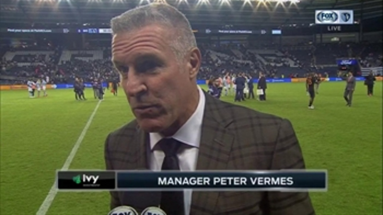 Peter Vermes: 'We left it all out on the field tonight'