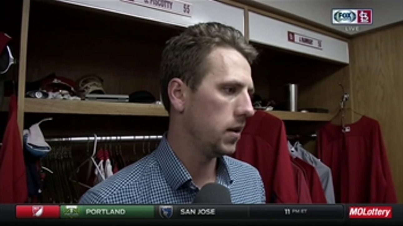 Cards' Piscotty discusses flyball he couldn't catch