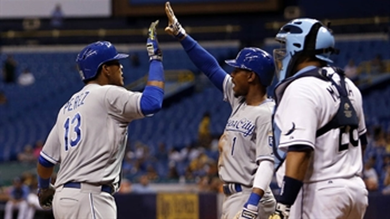 Rays done in by Royals rally