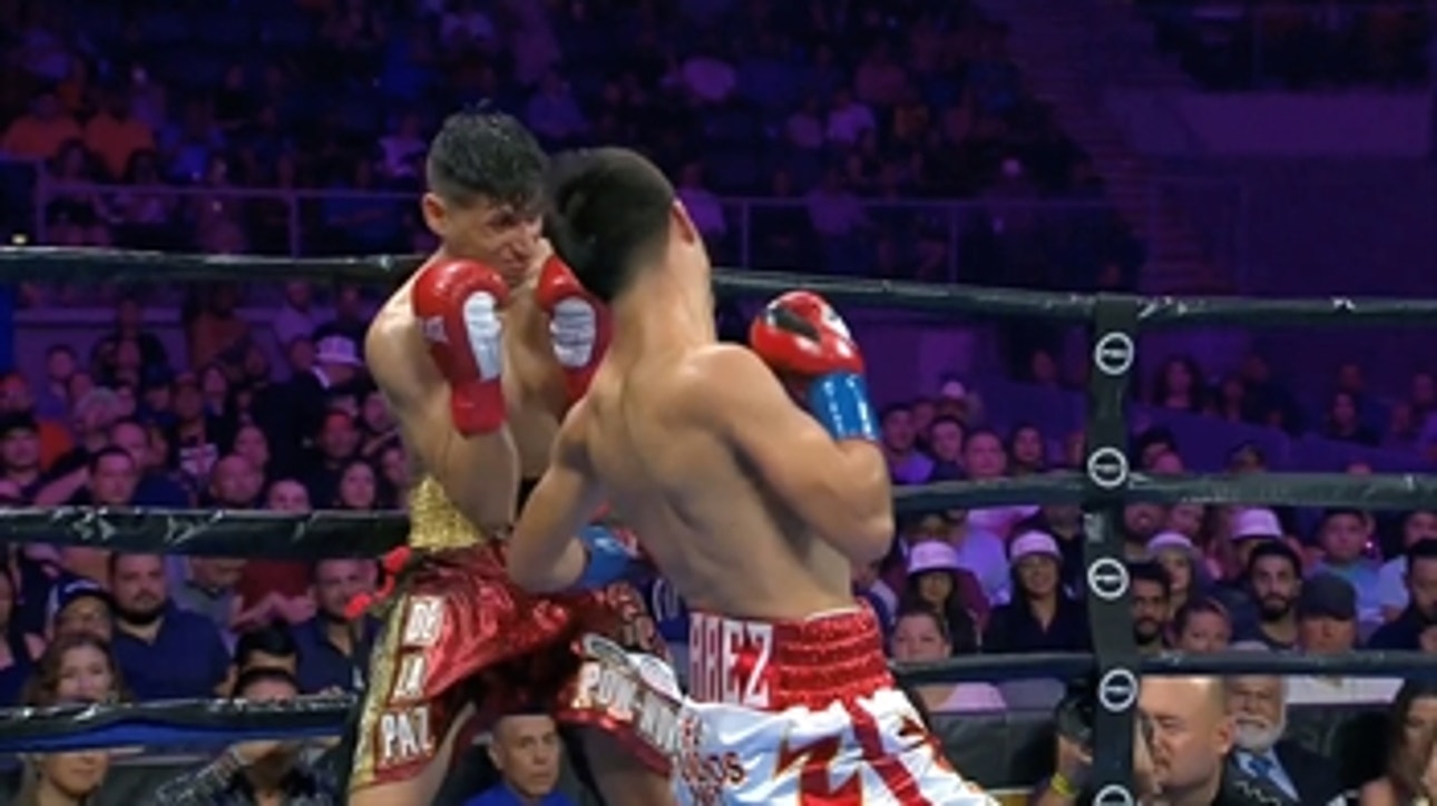 Omar Juarez defeats Gino De La Paz by TKO after vicious right hook ' HIGHLIGHTS ' PBC ON FOX