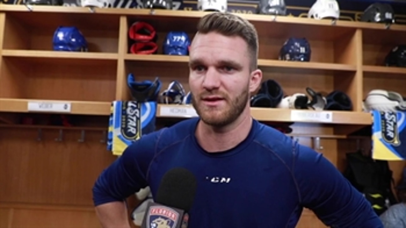Panthers forward Jonathan Huberdeau on his first Skills Competition