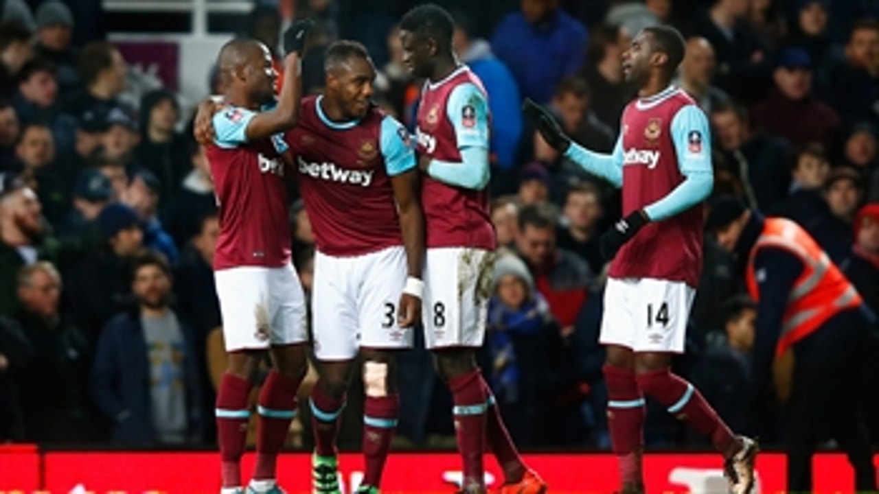 Antonio's stunning volley puts West Ham ahead over Liverpool ' 2015-16 FA Cup Highlights